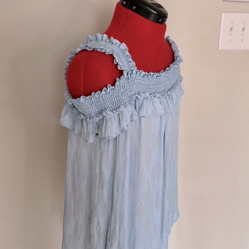 Anthropologie Fin Open Shoulder Too Size Medium - Picture 8 of 11